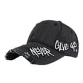 thumbnail image 1 of Gorra de béisbol vintage de mezclilla lisa desgastada unisex, 1 of 4