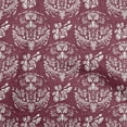 thumbnail image 1 of oneOone Cotton Poplin Twill Maroon Fabric Block Diy Clothing Quilting Fabric Print Fabric By Yard 56 Inch Wide-O8, 1 of 1