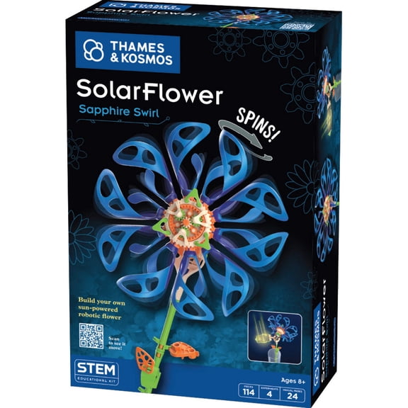 SolarFlower - Sapphire Swirl