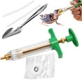 thumbnail image 1 of Bird Hand Feeding Kit 20ml Syringe Feeder | Copper-Tip Needle | Volume Scale & Positioning Screw | Hose & Spoon Attachment | Lightweight Non-Deforming Plastic Steel | 6-Piece Set | Easy-Clean, 1 of 8