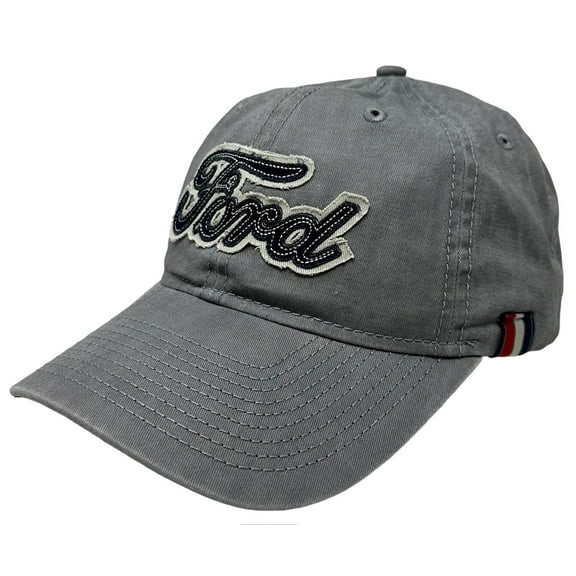 Ford Men's Officially Licensed Retro Vintage Embroidered Stitch Logo Hat Cap