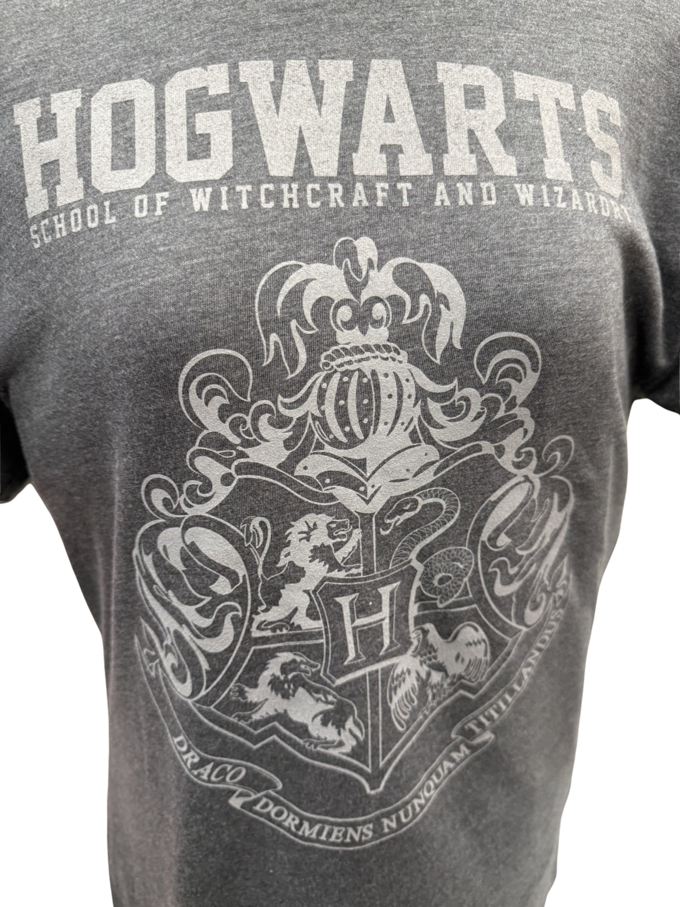 Harry Potter Tones Crest Adult Tee Shirt, M-XL (Unisex)