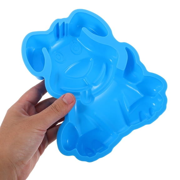 OULII  Flexible Dog Shaped Cake Mold, Safe Kitchen Baking Accessory