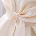 thumbnail image 7 of Kiijoy Girls Sleeveless Bow Party Dress Birthday Wedding Dress Pageant Gown, Sizes 3M-4T, 7 of 7