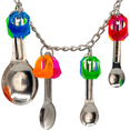 thumbnail image 2 of 1032 Super Ringy Ringer M&M Bird Toys Stainless Steel Shiny Durable Link, 2 of 6