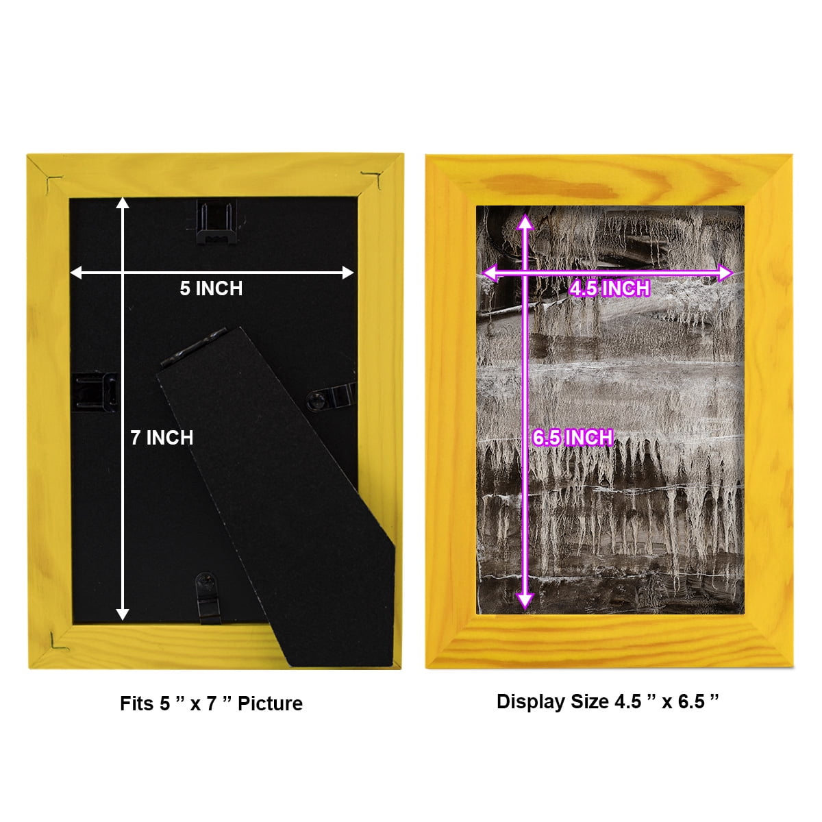 Continuum IV -Framed Print w/glass-Sunflower Yellow