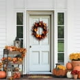 thumbnail image 5 of Thanksgiving Door Decor 35x71 Inch - Polyester Fabric Door Cover for Thanksgiving Holiday, Easy to Hang on Front Door or Wall, Festive Thanksgiving Background Decoration for Home Party, 5 of 6
