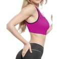 thumbnail image 2 of Matchstick Women's Seamless Racerback Sports Bra, 2 of 6