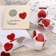 thumbnail image 5 of 500pcs 3.8cm Heart Stickers, Red Heart Stickers Wedding Valentine's Day Heart Stickers, 5 of 5