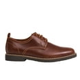 thumbnail image 6 of Deer Stags Boys' Zander Lace-up Dress Comfort Oxford -Redwood/Dark Brown - 6.5 Big Kid Medium, 6 of 9