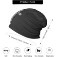 thumbnail image 4 of for God So Loved The World John 3：16 Christian Beanie Hat Men Slouchy Skull Cap Women Knit Hat Hedging Hat Black, 4 of 8