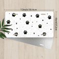 thumbnail image 2 of 1 Pcs 2D Flat License Plate Covers & Frames, Paw Prints and For Decorative Front, Waterproof For Decoration Aluminum License Plate Covers & Frames Cover For Men Women, 12" X 6", 2 of 6