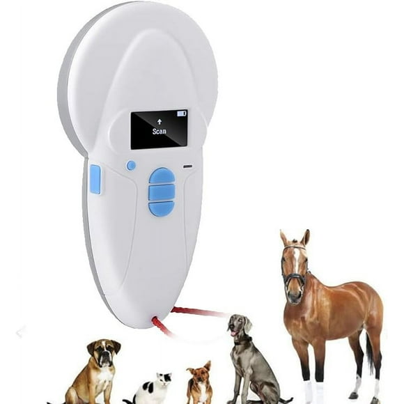 RFID Chip Reader Scanner, 134.2Khz Animal Pet Microchip Recognition Reader for Pet Animal Cat Dog Microchips Transponders in Cushioned Case