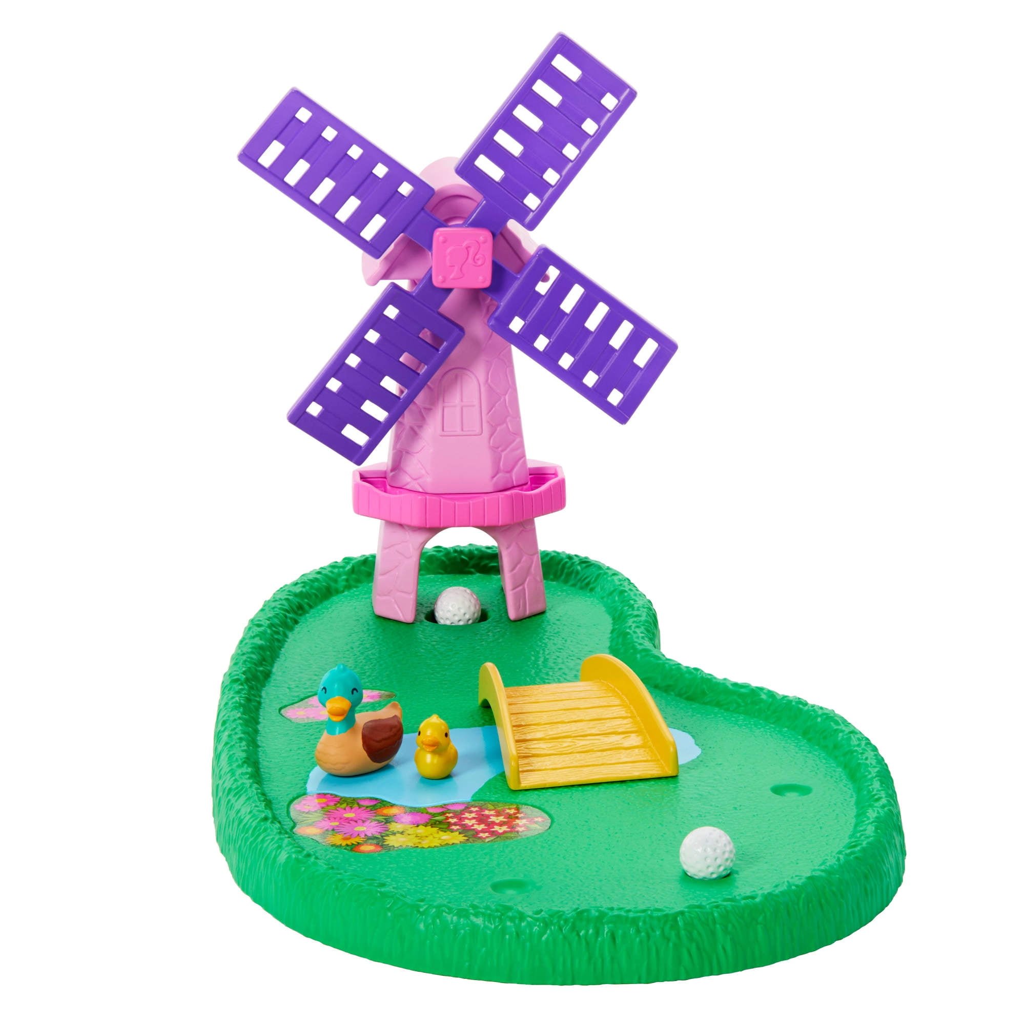 Barbie World Mini Golf Toy Playset with 22 Pieces Including Clubs, Balls, & More [Walmart Exclusive]