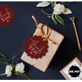 thumbnail image 5 of Inkdotpot Thank You Bridal Shower Bottle Tag Real Rose Gold Foil Favor Hang Tags Pack Of 50, 5 of 7