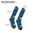 thumbnail image 5 of Easygdp Dinosaur In Space Fashionable Adult Sockings&Sports Sockings&Breathable Sockings, Non-Pilling,Contrasting Color Design, 5 of 9