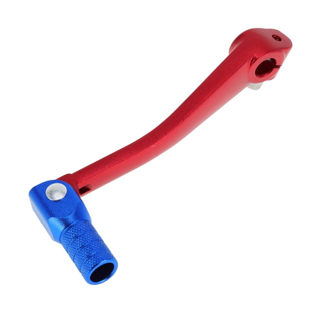 Palanca de cambio de motocicleta plegable para Bosuer 125, aleación de aluminio, palanca de cambio roja azul