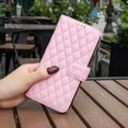 thumbnail image 4 of Premium PU Leather Wallet Case for Samsung Galaxy A54 5G with Card Slots Holder Magnetic Clasp Cover, Stylish Adjustable Kickstand Flip Soft Silicone Shockproof Leather Case for Women Girls,Pink, 4 of 5
