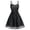 Gray, variant on Womens Gothic Punk Dresses Sleeveless Camisole Skull Print Lace Swing Dress Halloween Steampunk Dress Goth Clothes(Wine, 2XL)