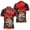 A-Red509, variant on Men's Patriotic Tractor Print Crew Neck Tee Rustic Inspired Everyday Casual Short Sleeve Shirt Khaki