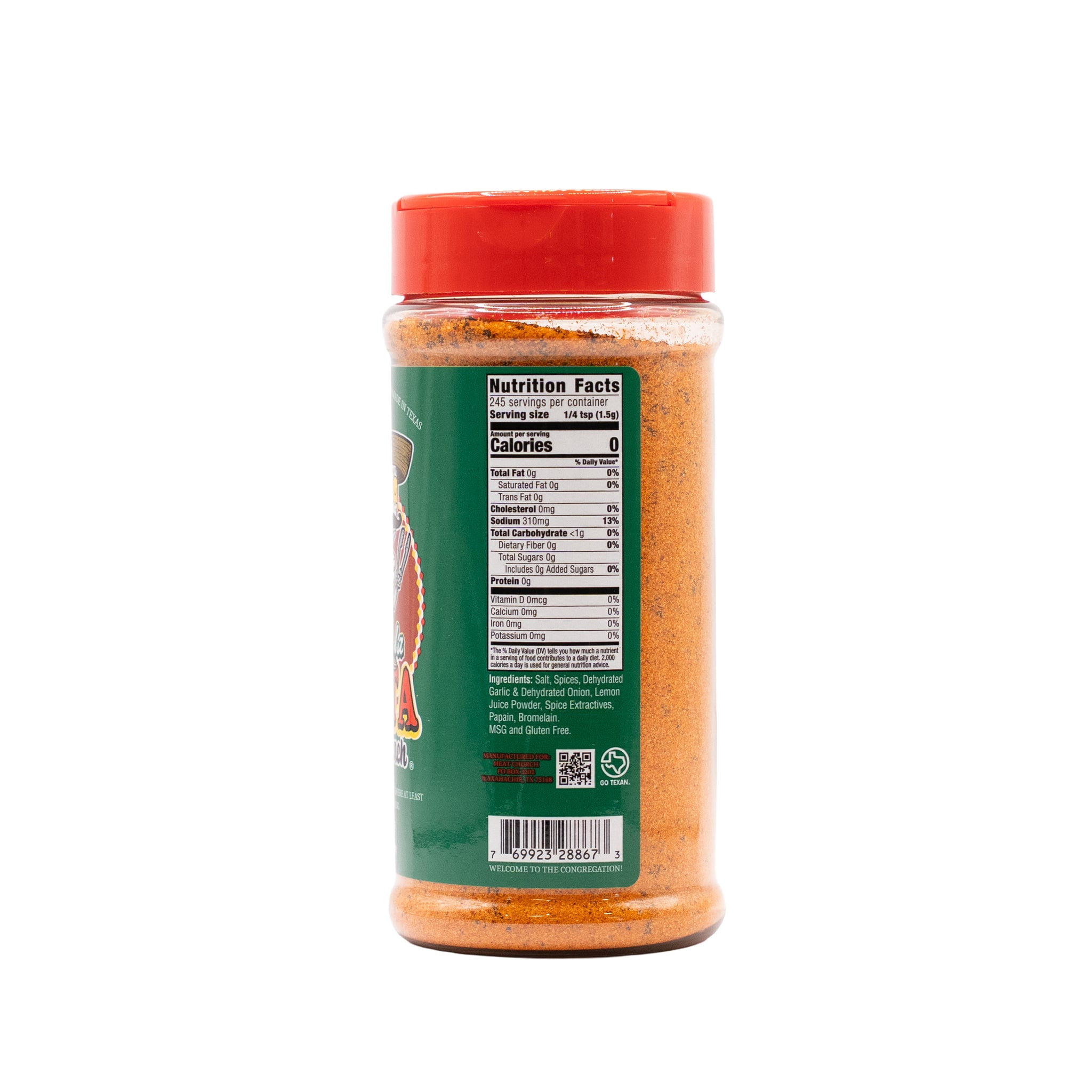 Meat Church Dia de la Fajita BBQ Rub