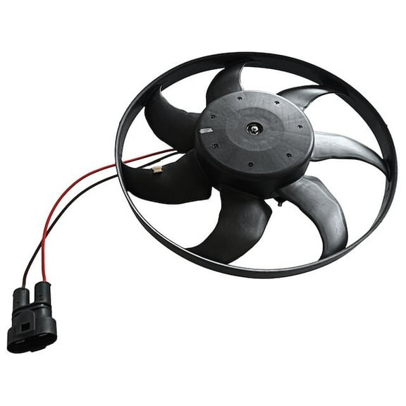 A/C Condenser Fan Assembly - Compatible with 1997, 1999 - 2003 Volkswagen EuroVan 2000 2001 2002