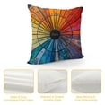 thumbnail image 4 of YINGXI Wheel of Emotions Feelings Throw Pillow CoversThe Wheel of feels Pillowcases Decor for Bed Couch Sofa Therapy Office Living Room Cushion Covers Counselor Physical Therapist Gifts（black） 18x18in, 4 of 5