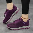 thumbnail image 2 of Mostsola Mesh Running Shoes for Women Lace up Sneakers Comfort Breathable Non-Slip Walking Shoes, 2 of 8