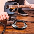 thumbnail image 3 of Electric Guitar Cable Effects Cable Connecting Line Right Angle Audio Guitar Pedal Patch Cable Musical Instrument Accessory 6.5mm, 3 of 9