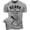 T-Shirt Heather Grey, variant on Gymish Heavy Lift Men’s Workout T-Shirt – Funny Gym Shirt, Lifting Tee, Athletic Fitness & Weightlifting Top
