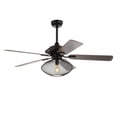 thumbnail image 2 of JONATHAN Y Clift 52" 1-Light Mid-century LED Ceiling Fan With Remote, Oil Rubbed Bronze, 2 of 8
