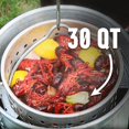 thumbnail image 4 of Freidora de Pavo Feasto Olla de Aluminio de 30 QT con Quemador, 4 of 7