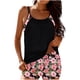 thumbnail image 2 of Traje de baño tankini para mujer Conjunto de estampado de moda para mujer Traje de baño deportivo de dos piezas para mujer Conjunto de traje de baño con pantalones cortos Traje de baño de dos piezas p, 2 of 7