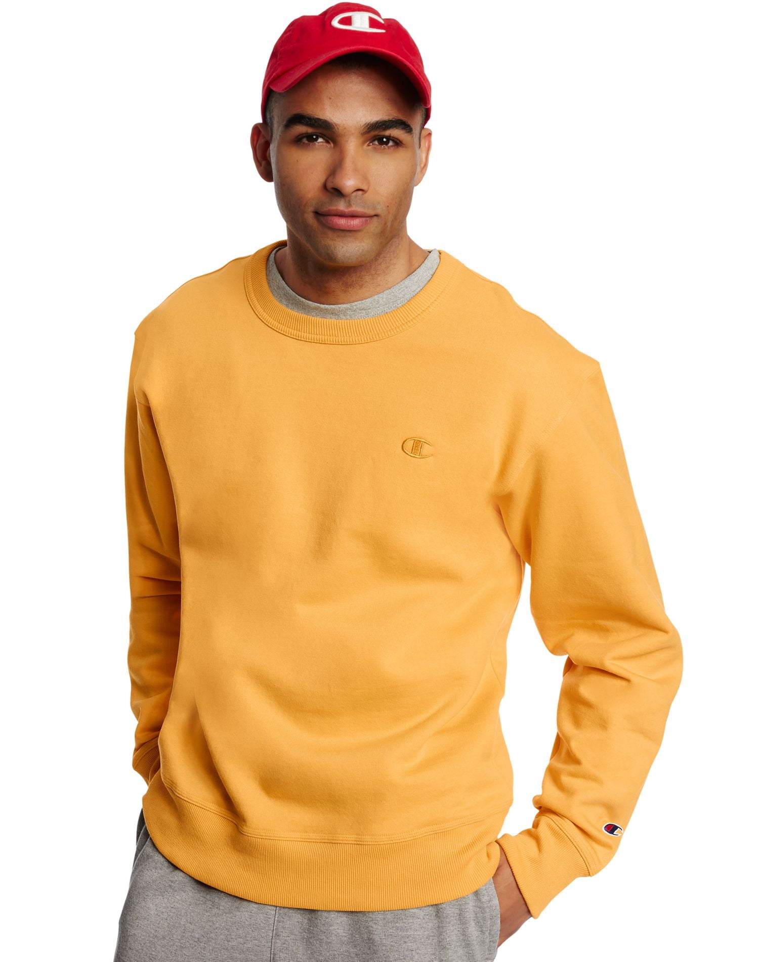 champion team gold hoodie
