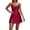 C-Wine431, variant on DHFJKG Women's Nightgowns With Built In Bra Comfortable Sleepdress Daily Wear Casual Spaghetti Strap V Neck Mini Dress Soft Summer Silk Satin Stylish Home Clothes