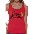 thumbnail image 1 of Awkward Styles Vegan Friendly Tank Top for Her Ladies Tanks Vegetarian Tshirt Vegan Friendly Shirts for Her Vegan T Shirts Vegan Clothes for Women Vegan Organic Shirts for Her Gifts for Vegetarians, 1 of 4