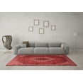 thumbnail image 3 of Ahgly Company Indoor Rectangle Medallion Red Traditional Area Rugs, 5' x 8', 3 of 4