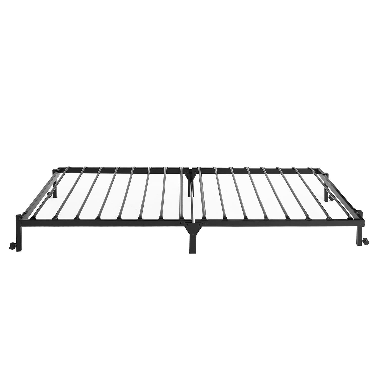 Homy Casa Foldable Bed Frame With Two Wheels Easy Moving And Homy Casa Foldable Bed Frame With Two Wheels Easy Moving And Storage Twin For Guest Room Or As A Extra Black Com