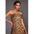 thumbnail image 4 of Vestido Bella Barnett Gianna Maxi con lentejuelas y abertura alta, 4 of 8