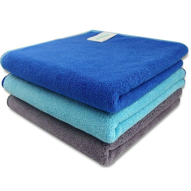 forneat sports towel microfiber towels set, multipurpose gym towel, extra absorbent, fast