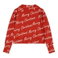 thumbnail image 3 of Birdeem Chandails pour Femmes, Chandails de Noël pour Femmes, Chandail de Noël pour Femme, Manches Longues, Imprimé, Col Rond, Haut à Enfiler, Chemisiers pour Femmes, Chemisiers pour Femmes Mode, 3 of 5