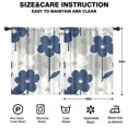 thumbnail image 2 of Blackout Kids Curtains,Pioneer Flower Childrens Insulated Curtains Set Of 2,Bedroom Essentials,Toddler Room Decor 42x54in(106x137cm), 2 of 4
