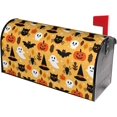 thumbnail image 2 of Halloween Ghost Cat Mailbox Covers Magnetic Standard Size Waterproof Mailbox Wraps Post Letter Box for Courtyard Garden Yard Fence Decor 21x18 in, 2 of 6