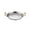 Silver 22cm, variant on Stainless Steel Paella Pan Cooking Pot With Double Handle And Hammered Finish