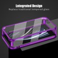 thumbnail image 4 of Dteck iPhone SE 2020 Case, Dual Layer Full Body Shockproof Protection Case Double Sides Tempered Glass Cover Flexible TPU Bumper For iPhone SE 2020 / iPhone 7 / iPhone 8, Purple, 4 of 9