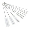 thumbnail image 1 of Cepillo limpiador de pajitas, cepillo de limpieza de tubos de nailon, paquete variado de 10 piezas de cepillos de pajitas para pajitas, botellas, teclados, joyas, pipas, 1 of 5