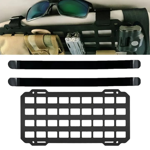 Organizador Visera Coche Likrtyny Estante Almacenamiento Panel Plástico para Vehículo