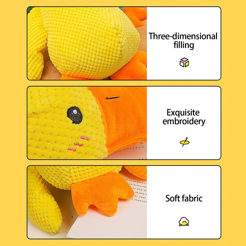 Interactive Plush Dog Toy Shape Doll For Aggressive Chewers Plush For Training And Play