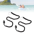 thumbnail image 3 of 2pcs Kayak Paddle Leash, Paddle Board Leash Fishing Lanyard Tool Tether, Stretchable Strap Lanyard Rope with Carabiner for Kayaking Boating Canoeing Fishing Pole Rod 3-6 Feet, 3 of 7