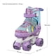 thumbnail image 5 of Patines 4 Ruedas Luz Led Ajustables Niñas Niños Estilo Quad, 5 of 8